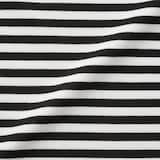 ベビー　あたまするっと　綿天竺編みクルーネック長袖Ｔシャツ　ボーダー