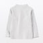 ベビー　ストレッチリブ編みモックネック長袖Ｔシャツ