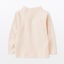 ベビー　ストレッチリブ編みモックネック長袖Ｔシャツ