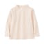 ベビー　ストレッチリブ編みモックネック長袖Ｔシャツ