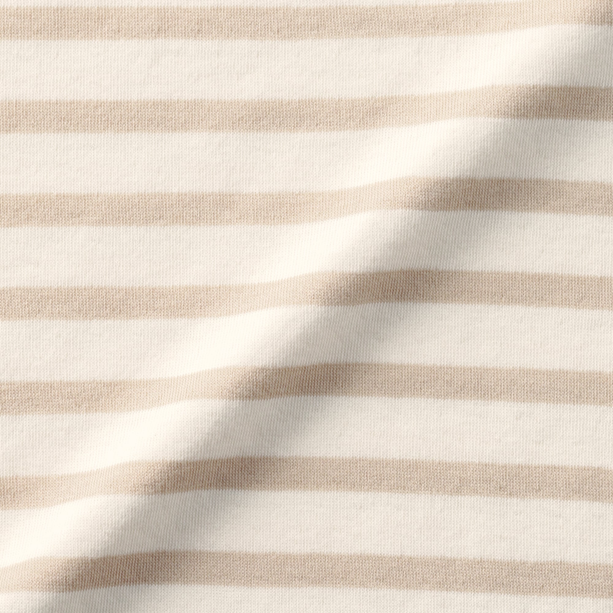 ベビー　あたまするっと　接結編みスウェットシャツ