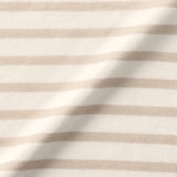 ベビー　あたまするっと　接結編みスウェットシャツ