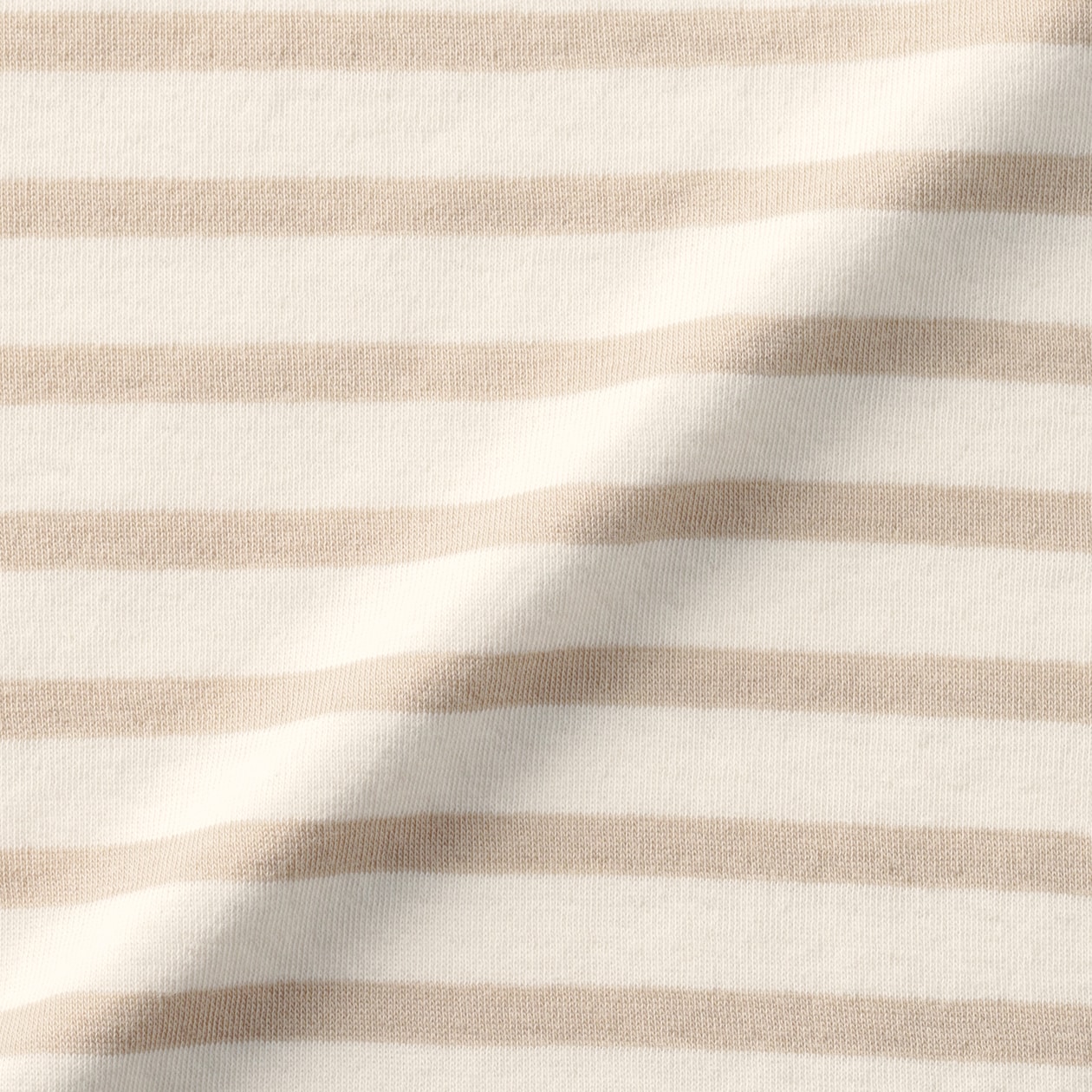 ベビー　あたまするっと　接結編みスウェットシャツ