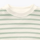 ベビー　あたまするっと　接結編みスウェットシャツ