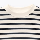 ベビー　あたまするっと　接結編みスウェットシャツ