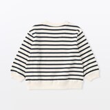 ベビー　あたまするっと　接結編みスウェットシャツ