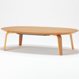 楕円こたつ・本体・タモ材曲木脚・フラットヒーター