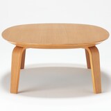 楕円こたつ・本体・タモ材曲木脚・フラットヒーター