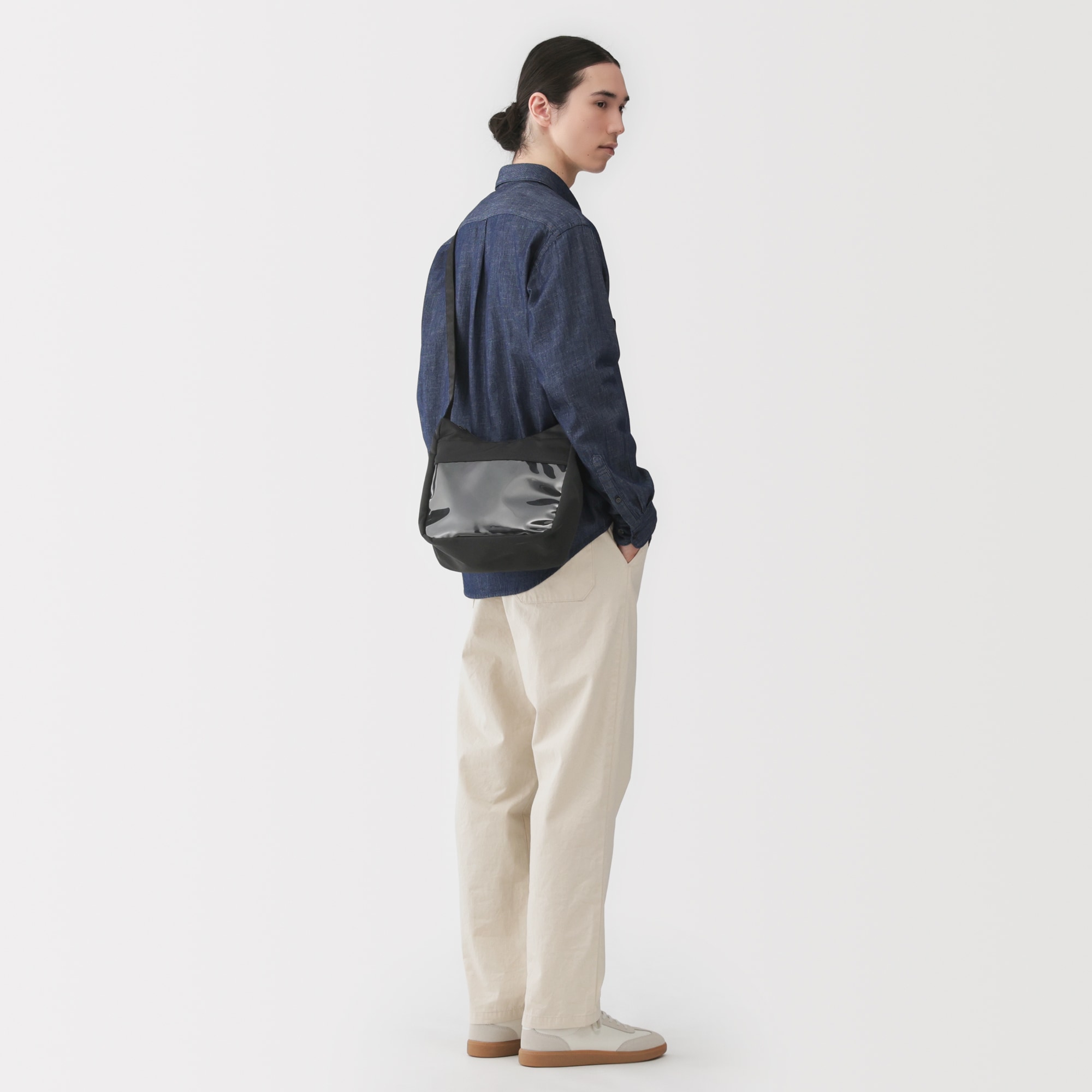 撥水　再生ナイロン　推しごと　ショルダーバッグ