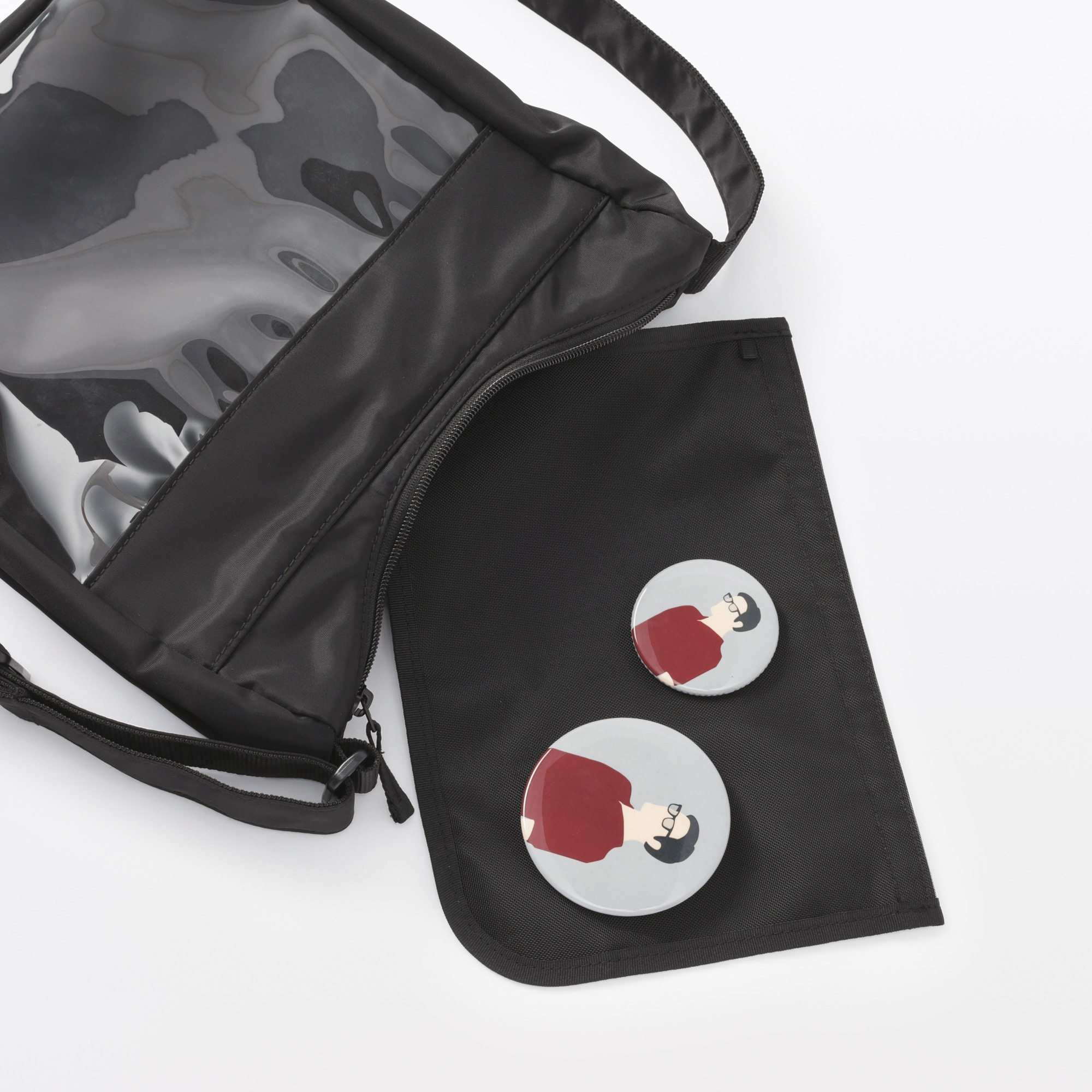 撥水　再生ナイロン　推しごと　ショルダーバッグ