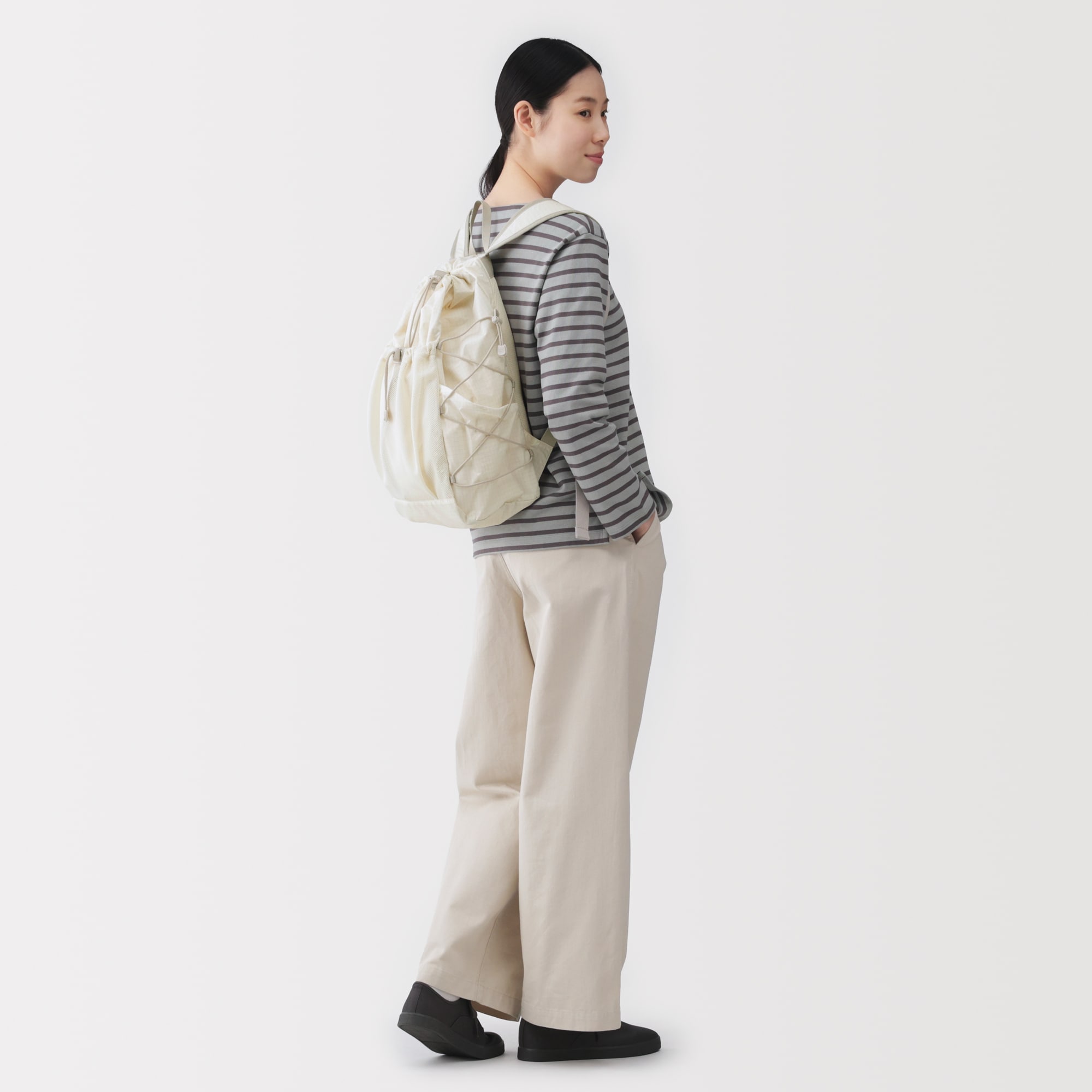 撥水 リップストップ リュックサック | 無印良品