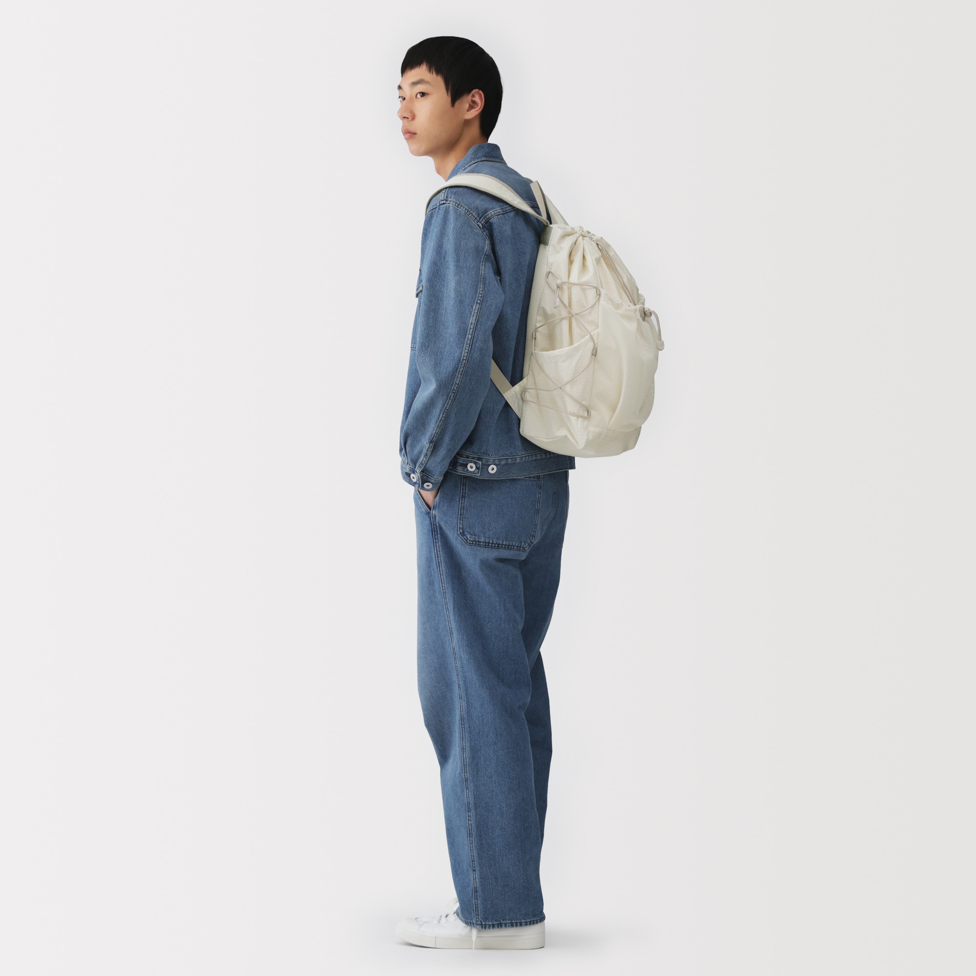 撥水 リップストップ リュックサック | 無印良品