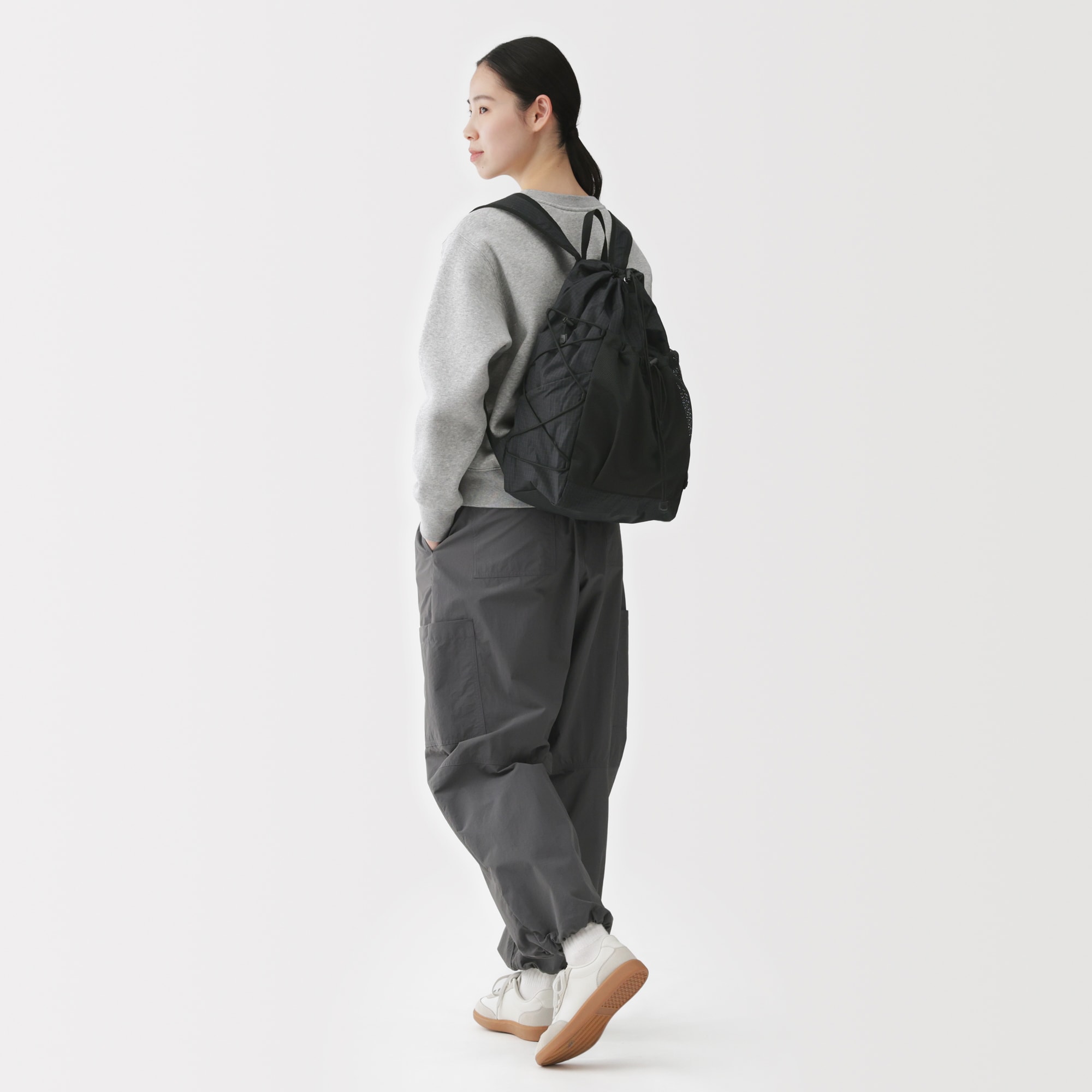 撥水　リップストップ　リュックサック