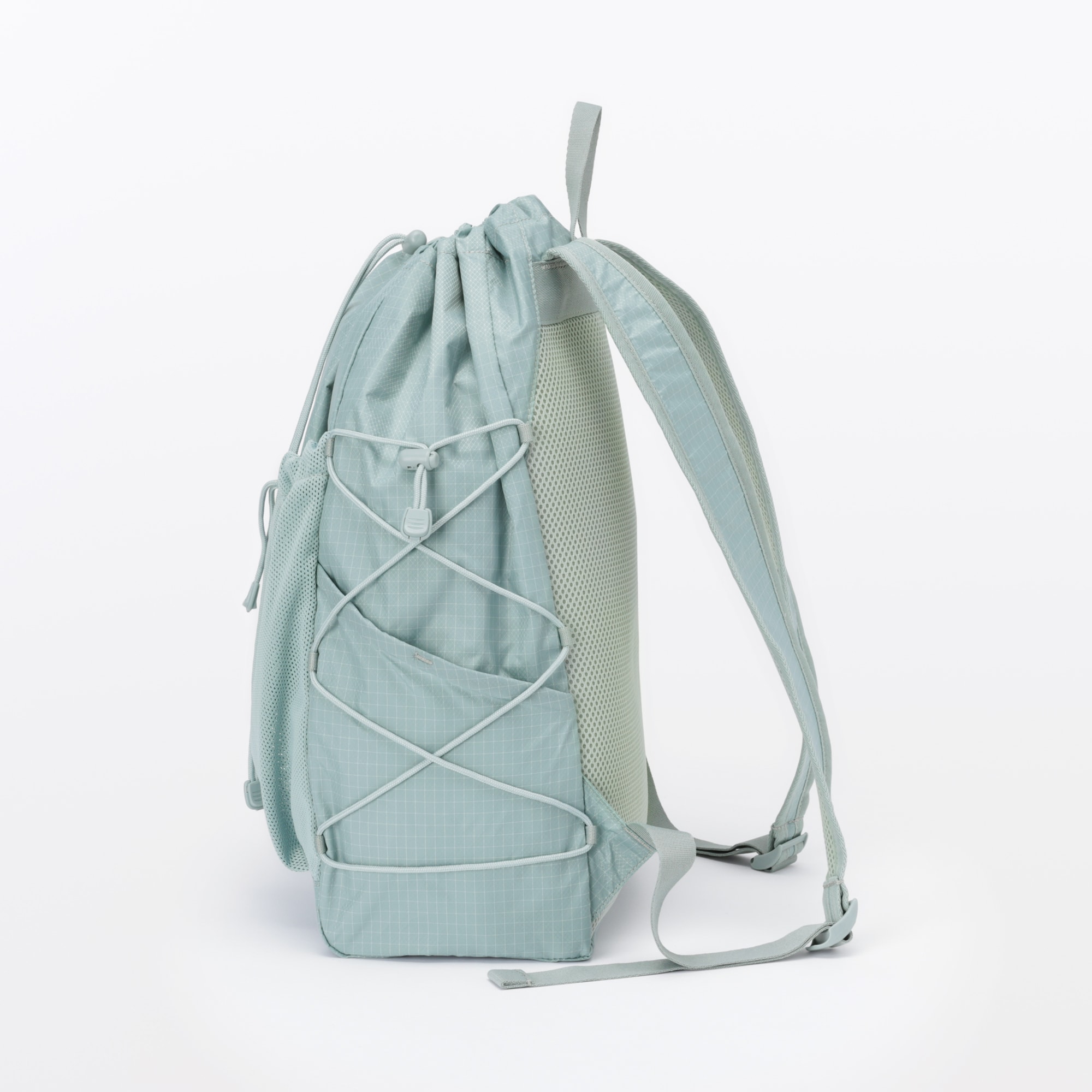 撥水　リップストップ　リュックサック