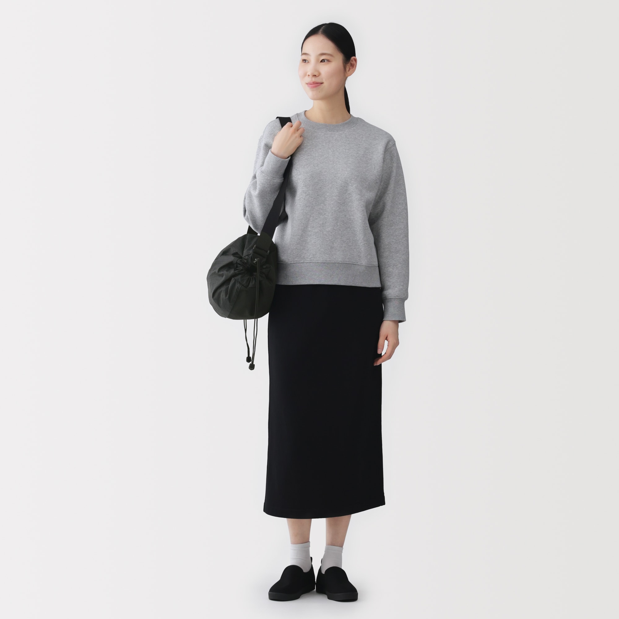 撥水　リップストップ　ショルダーバッグ