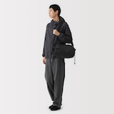 撥水　リップストップ　ショルダーバッグ