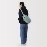 撥水　リップストップ　ショルダーバッグ