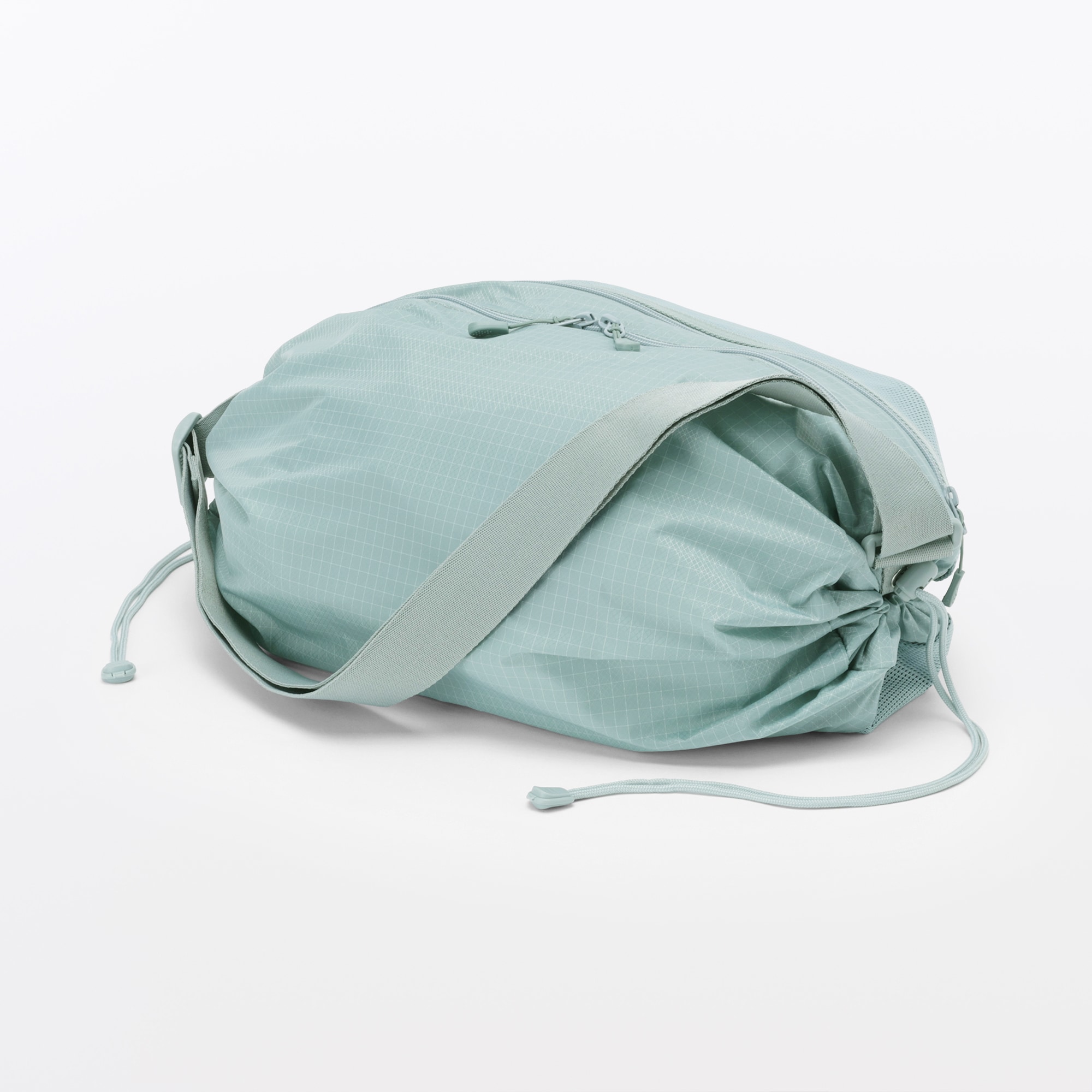 撥水　リップストップ　ショルダーバッグ