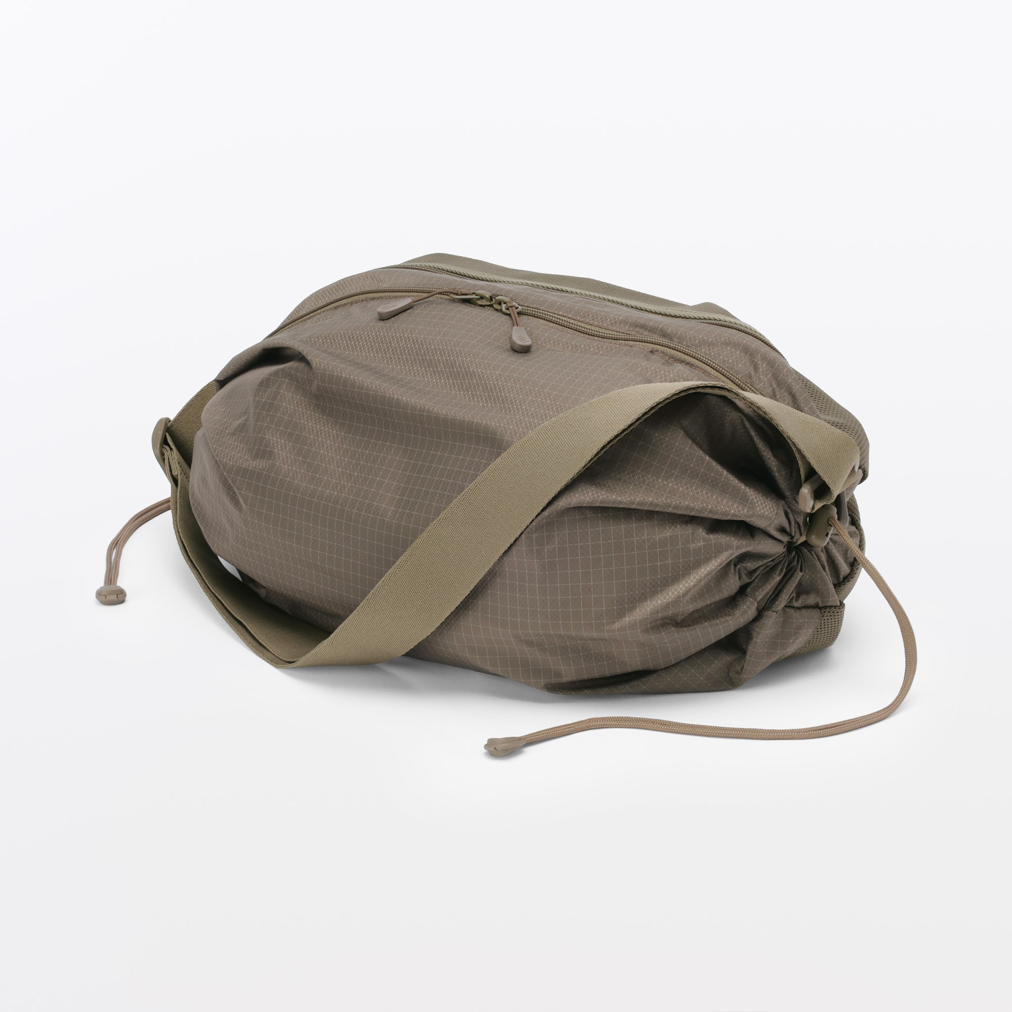 撥水　リップストップ　ショルダーバッグ