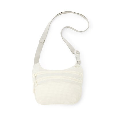 撥水　リップストップ　ミニ　ショルダーバッグ