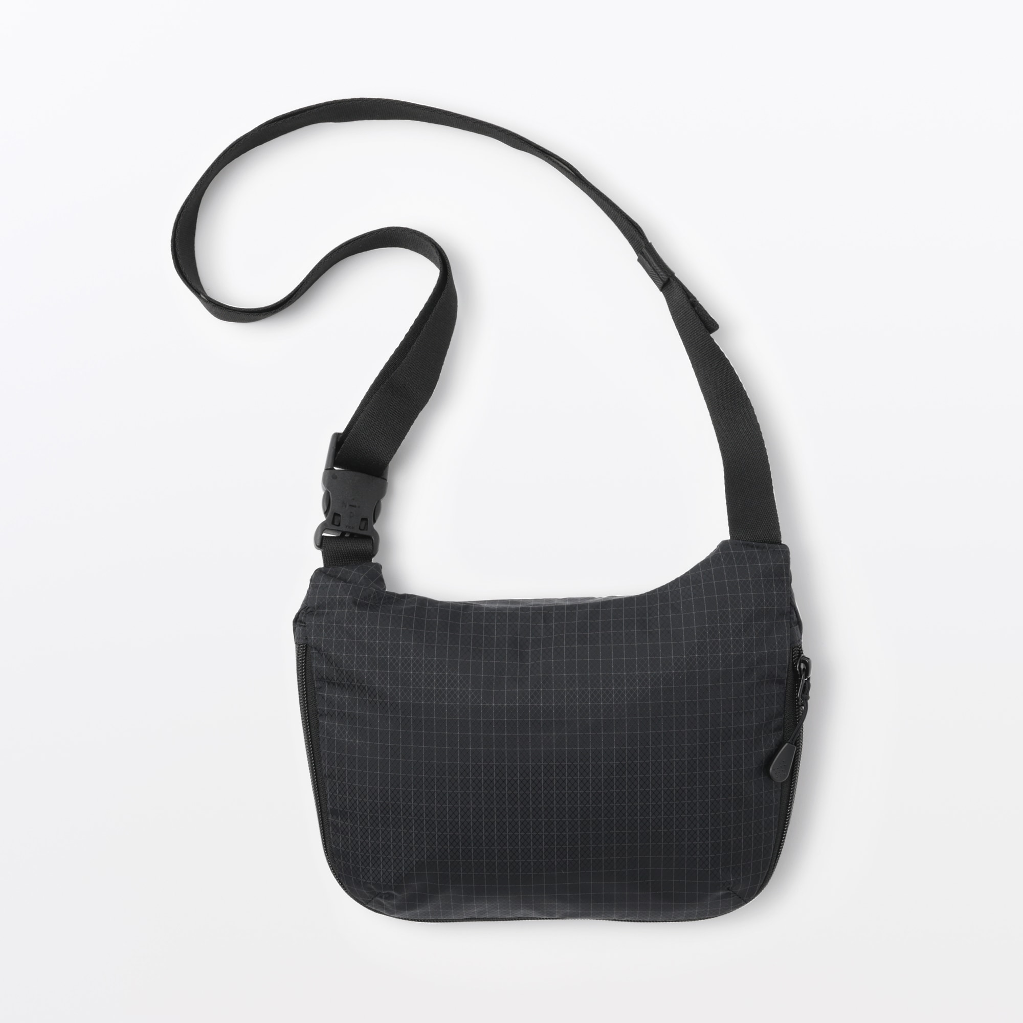 撥水　リップストップ　ミニ　ショルダーバッグ