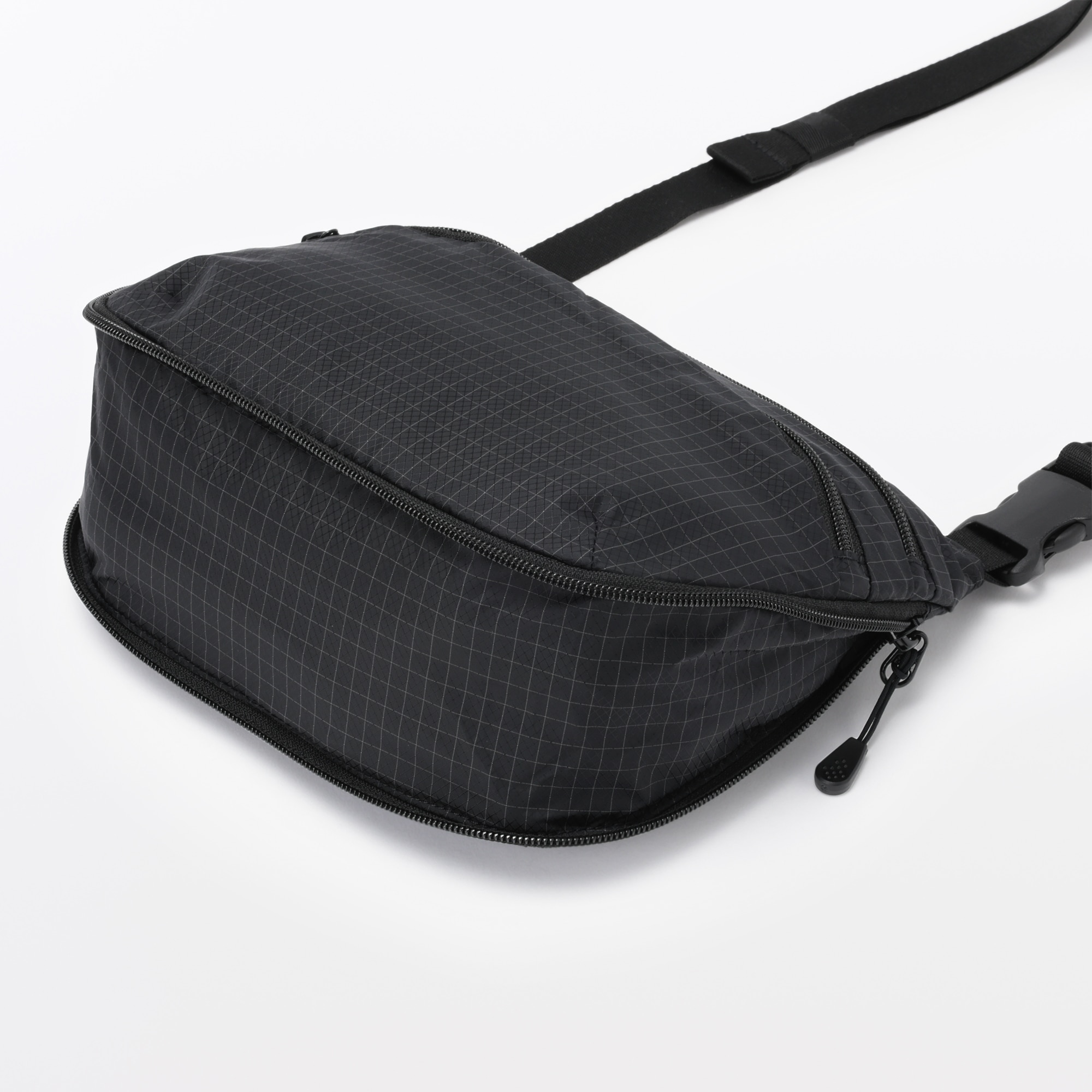 撥水　リップストップ　ミニ　ショルダーバッグ