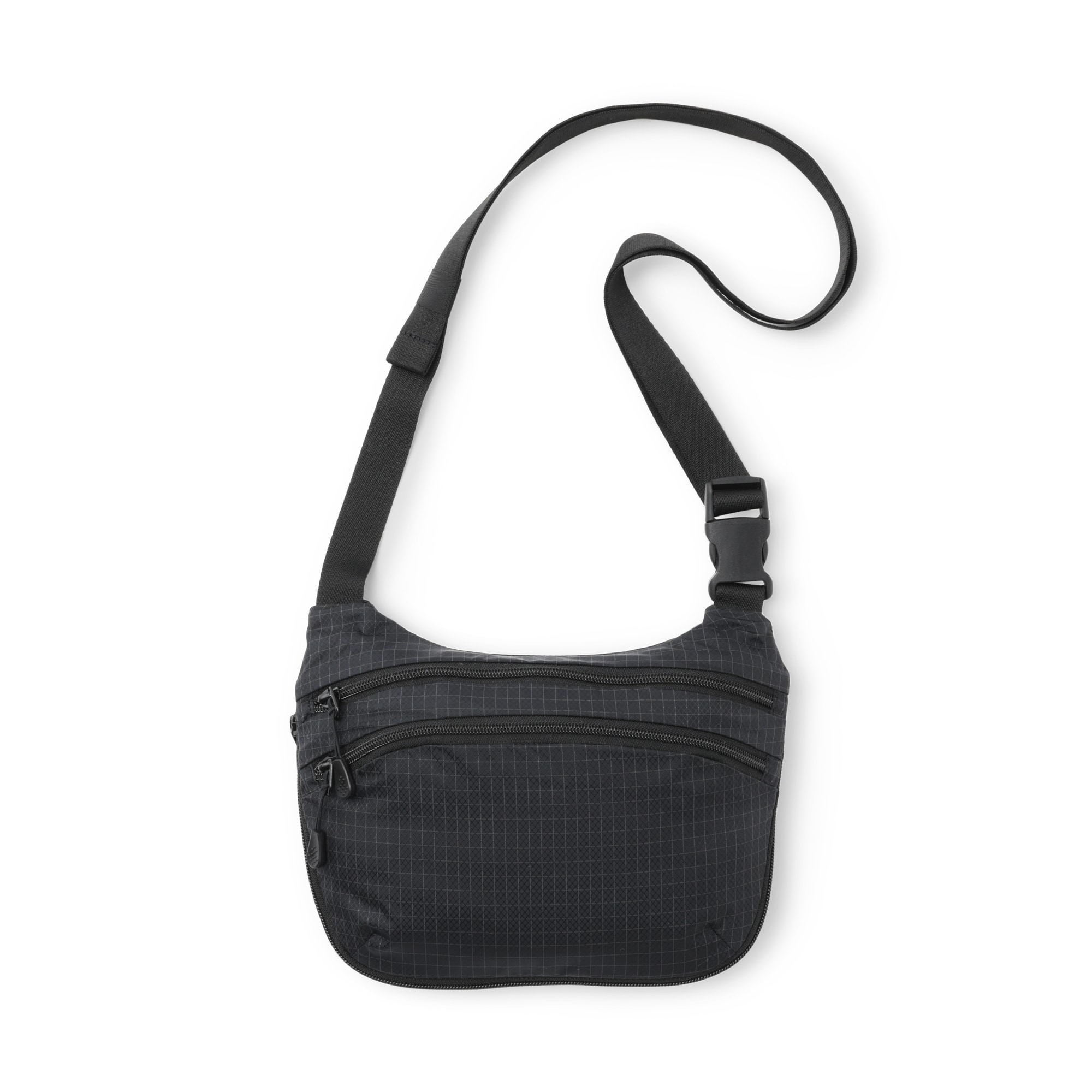 撥水　リップストップ　ミニ　ショルダーバッグ