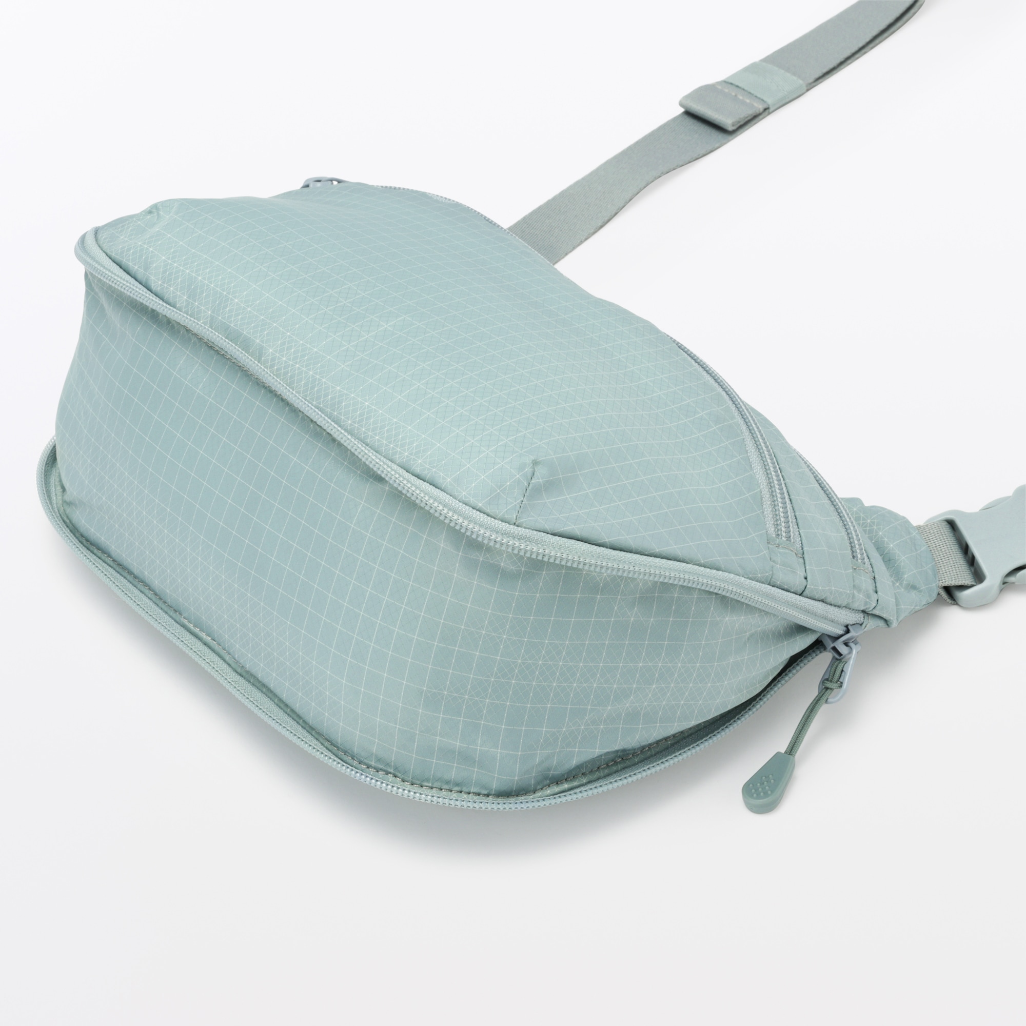 撥水　リップストップ　ミニ　ショルダーバッグ