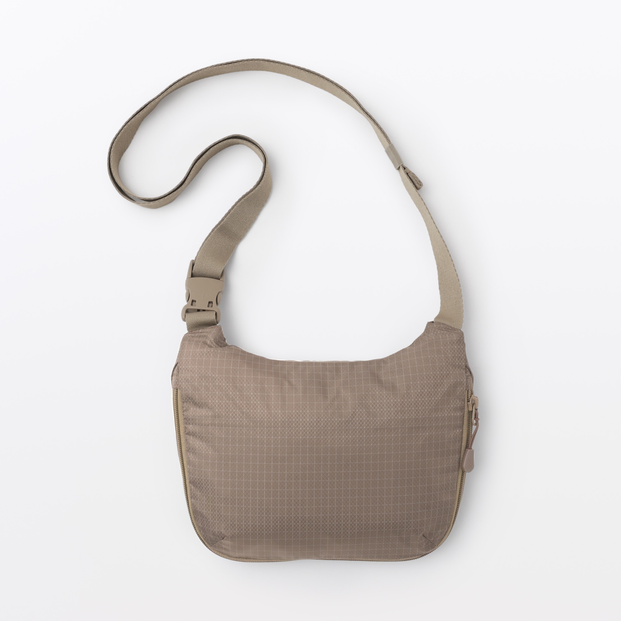 撥水　リップストップ　ミニ　ショルダーバッグ