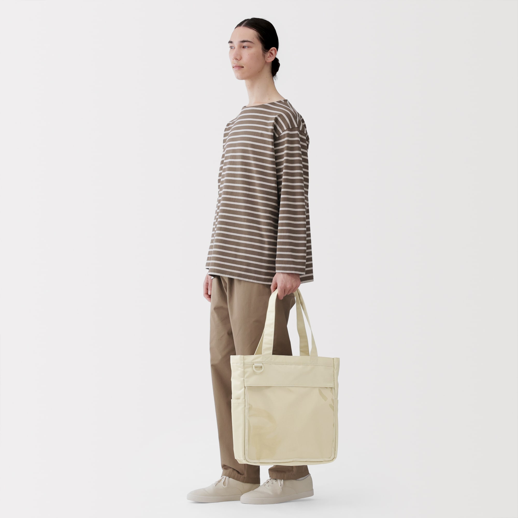 撥水　再生ナイロン　推しごと　トートバッグ