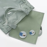 撥水　再生ナイロン　推しごと　トートバッグ