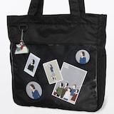 撥水　再生ナイロン　推しごと　トートバッグ