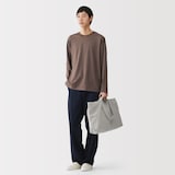 綿　製品洗い　横型　トートバッグ