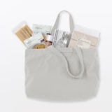 綿　製品洗い　横型　トートバッグ