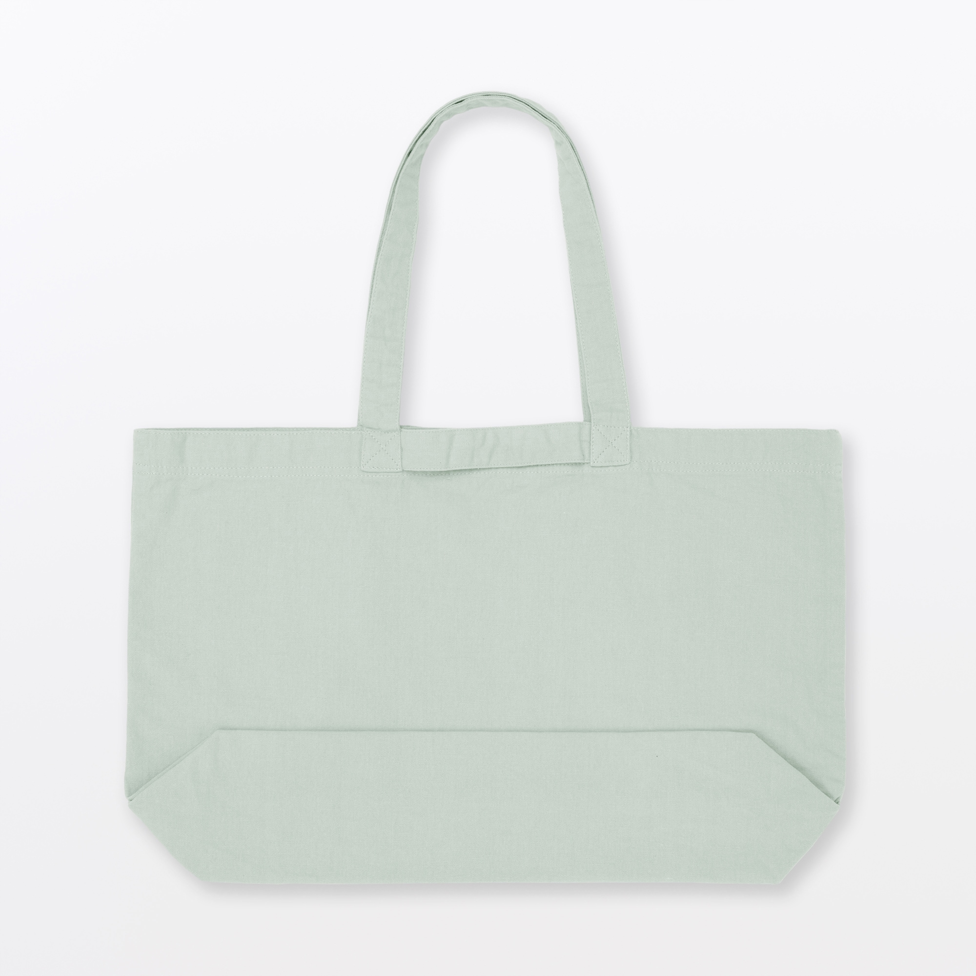 綿　製品洗い　横型　トートバッグ