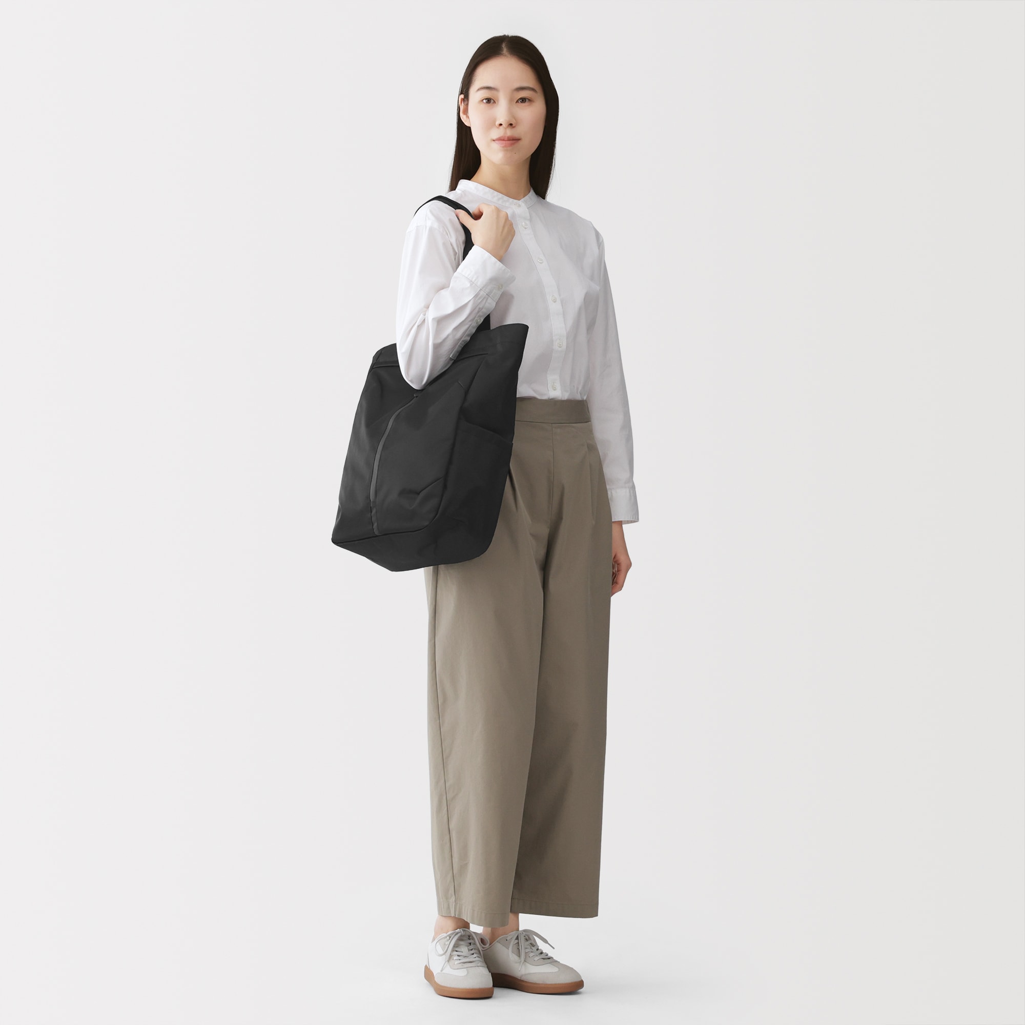 撥水　再生ナイロン　ビジネス　トートバッグ