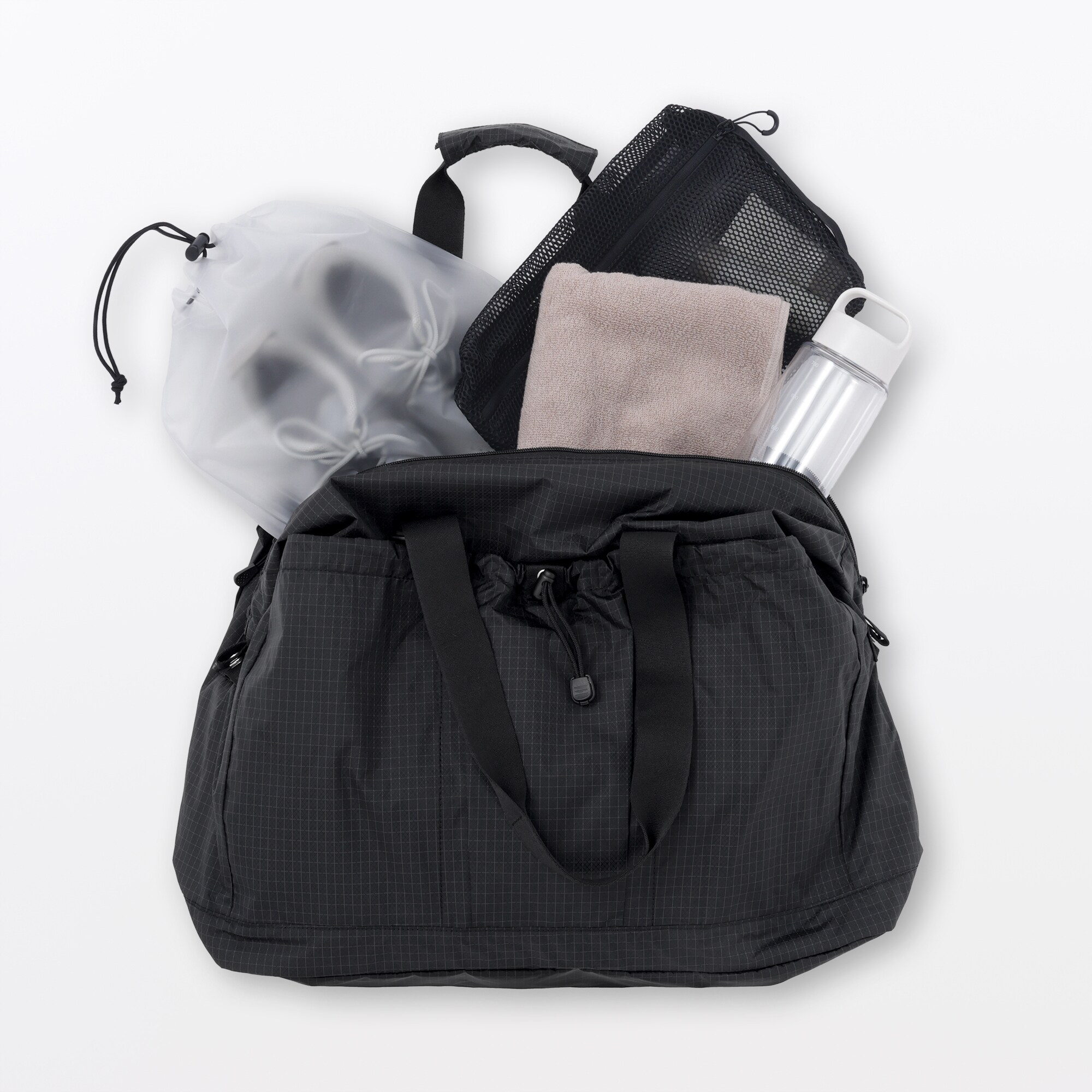 撥水 リップストップ ボストンバッグ | 無印良品