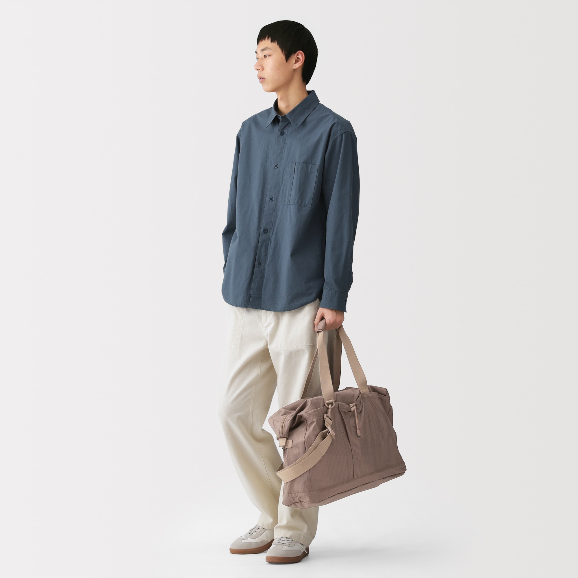 撥水 リップストップ ボストンバッグ | 無印良品