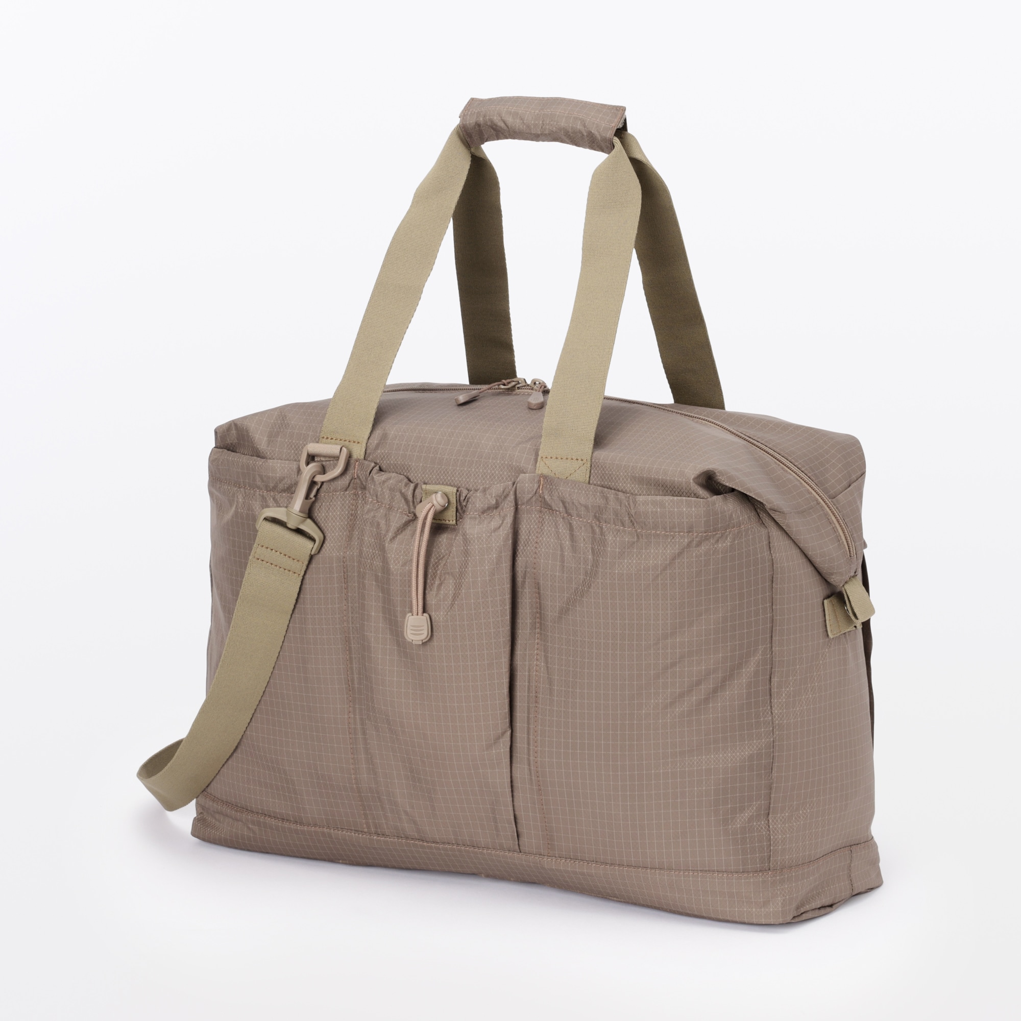 撥水　リップストップ　ボストンバッグ