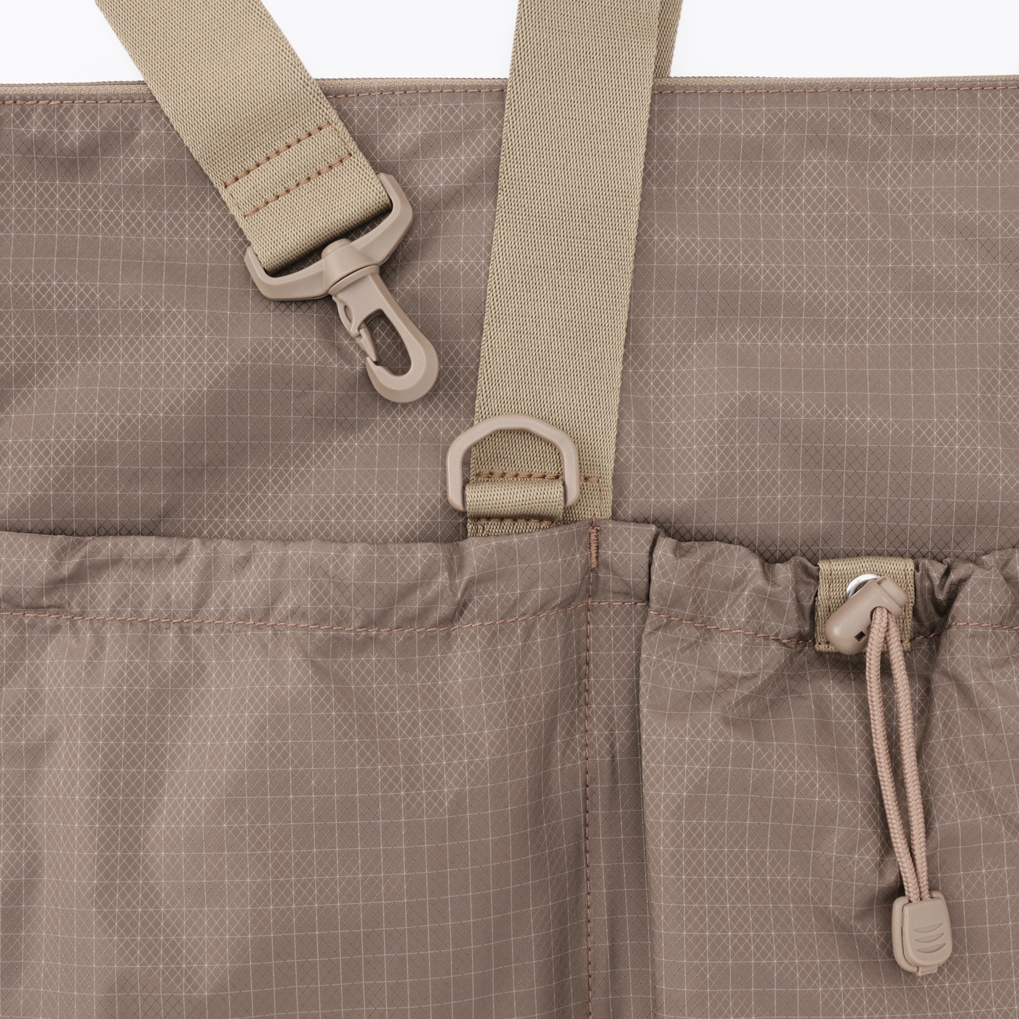 撥水　リップストップ　ボストンバッグ