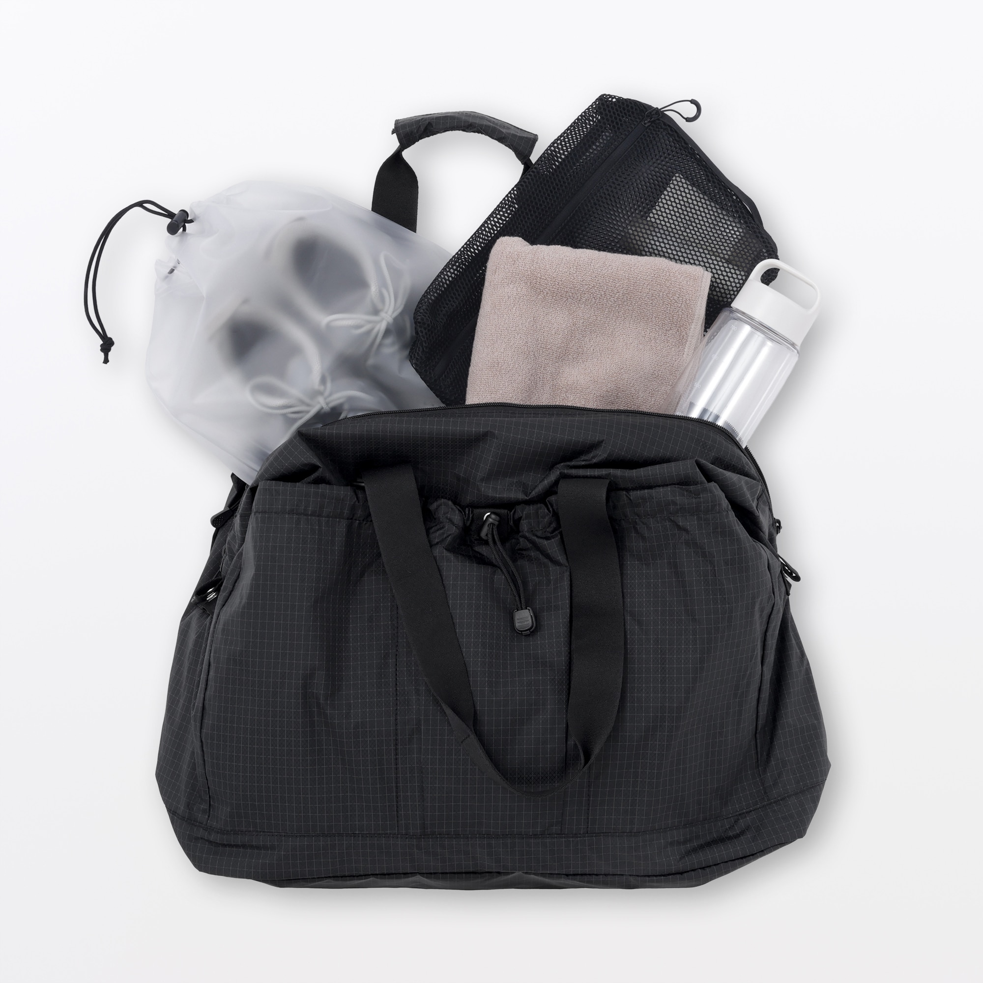 撥水 リップストップ ボストンバッグ | 無印良品