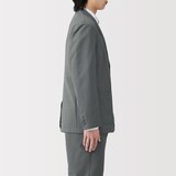 紳士　風を通すストレッチサッカージャケット