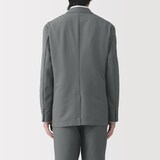 紳士　風を通すストレッチサッカージャケット