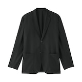 紳士　風を通すストレッチサッカージャケット