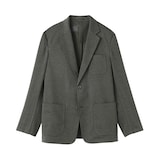 紳士　ストレッチジャージージャケット