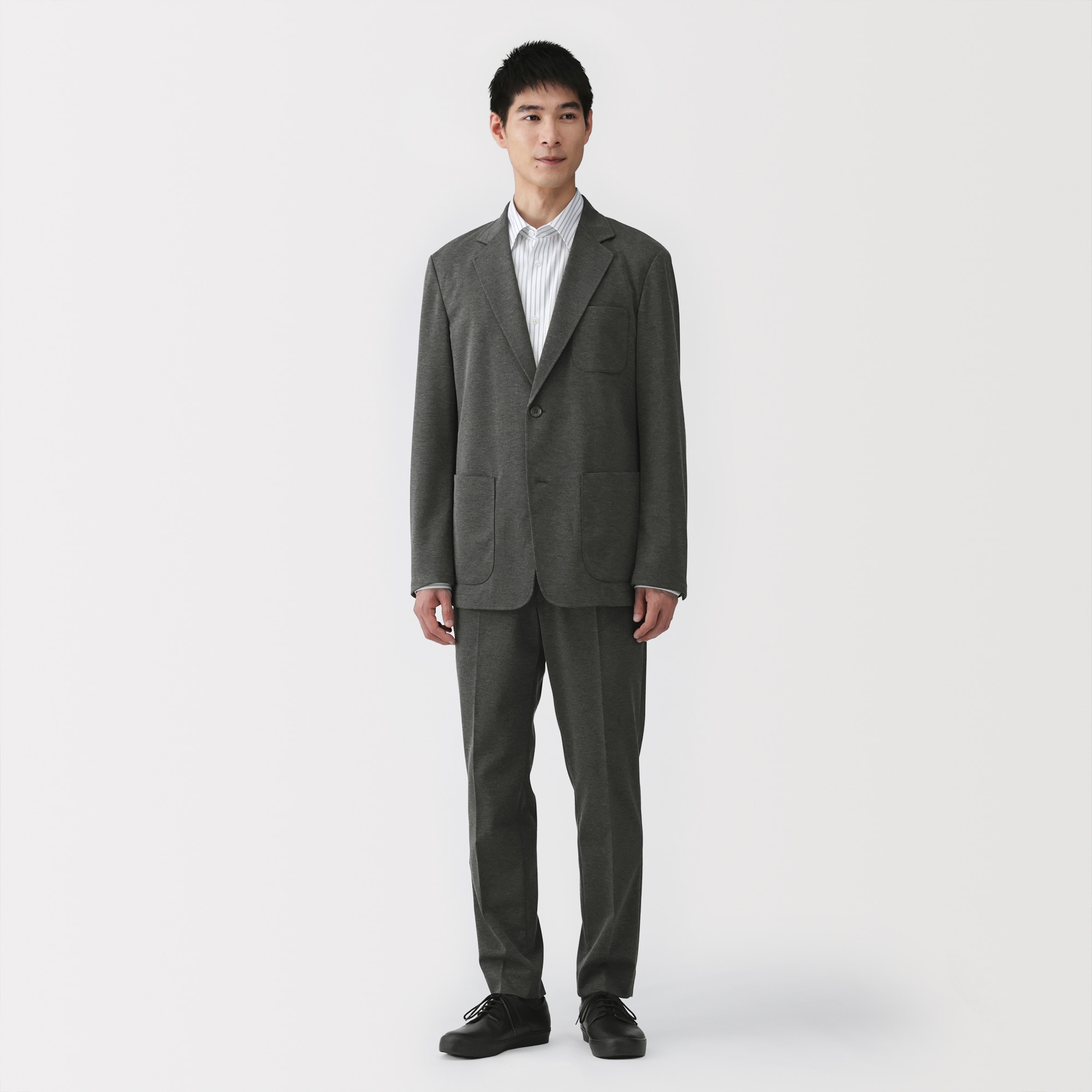 紳士 ストレッチジャージージャケット | 無印良品