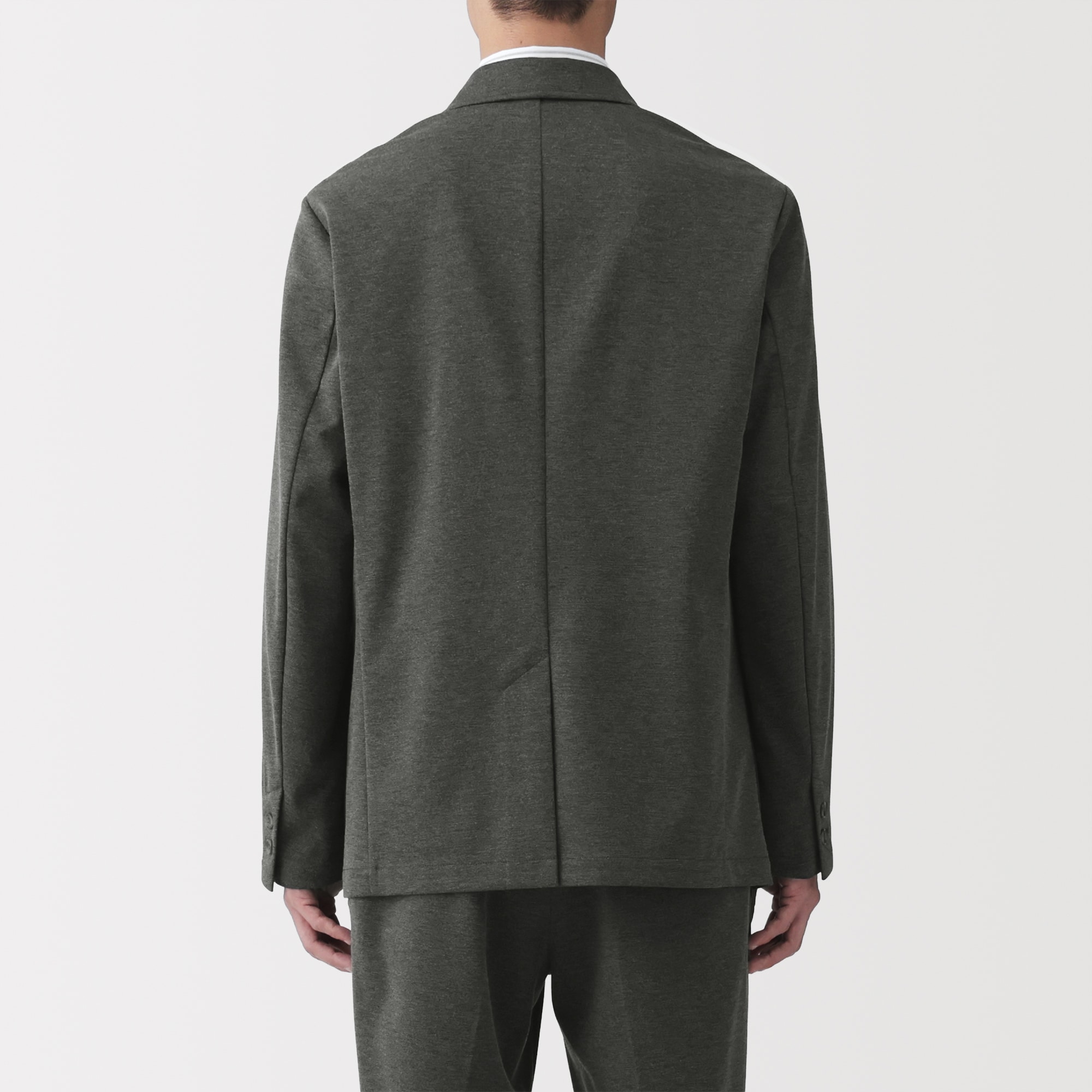 紳士　ストレッチジャージージャケット