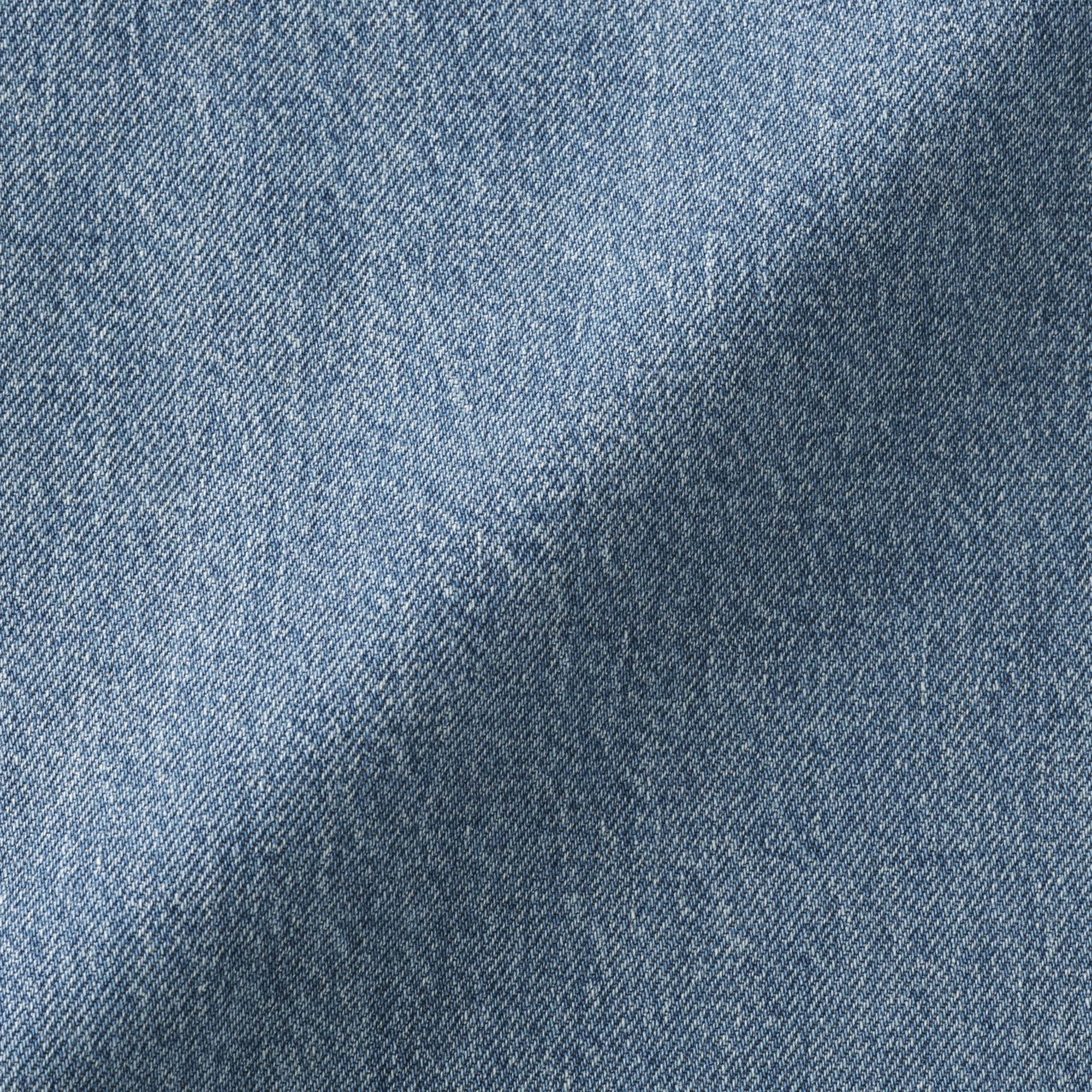 紳士　木の実から作ったカポック混デニム　ブルゾン