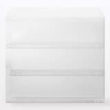 ポリプロピレンケース・引出式・浅型・３段