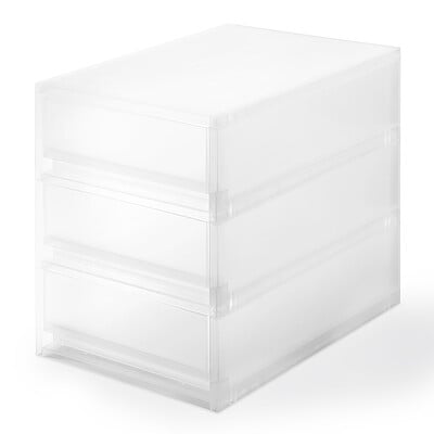 ポリプロピレン収納ケース・引出式・横ワイド・大 | 無印良品